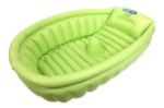 Imagen de Bañera Bebedue Inflable Oasis 84x50x24cm Evolutiva Bebes Verde Oasis