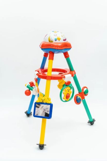 Imagen de Gimnasio Didáctico Espejo Musical Juguete Proyector Luz Bebe