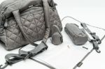 Imagen de Bolso Maternal Diseño Inflable Gran Espacio Accesorios Bebes Gris Inflable