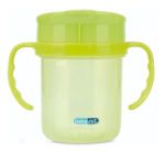 Imagen de Vaso Con Asa, Boquilla Con Decantador Tapa Antigoteo Bebedue Verde