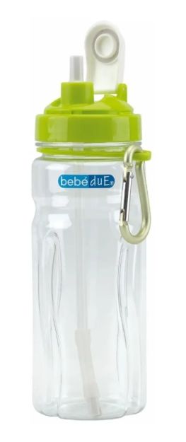 Imagen de Botella Deportiva Bebedue 500ml Rebatible C/ Sorbito Cepillo