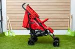 Imagen de Coche Paragüitas Goldbaby Barra Seguridad Bebés 0 A 18kg   Rojo Negro