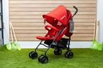 Imagen de Coche Paragüitas Goldbaby Barra Seguridad Bebés 0 A 18kg   Rojo Negro