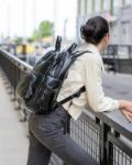 Imagen de Mochila Maternal 7am Bk718-polar Xl Negra Con Cambiador Negro Liso