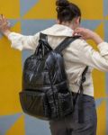 Imagen de Mochila Maternal 7am Bk718-polar Xl Negra Con Cambiador Negro Liso