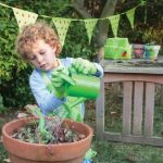 Imagen de Regadera De Jardin Verde Metalica Bigjigs Niños 3años+