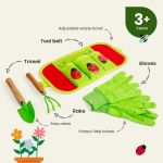 Imagen de Cinturón De Jardinería Guantes Palita Rastrillo Bigjig Niños