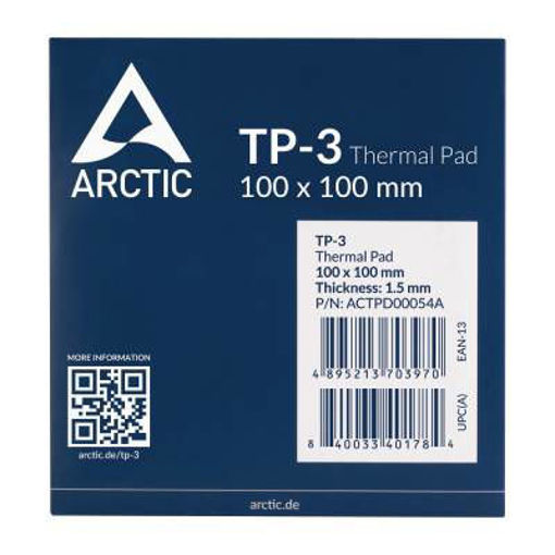 Imagen de ARCTIC ALMOHADILLA TERMICA TP-3 100X100MM 1.5MM