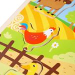 Imagen de Puzle Magnético Granja Con Sonido Animales Juegos 12 Meses+