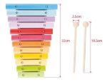 Imagen de Xilifono Multicolor Madera Instrumento Musical Bebes 18m+