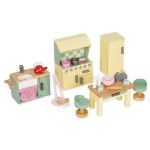 Imagen de Le Toy Van Juego De Cocina Madera Para Casa Muñecas 3a+