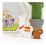 Imagen de Juego Equilibrio Torre Animales Del  Andes Apilar Bebe 18m+