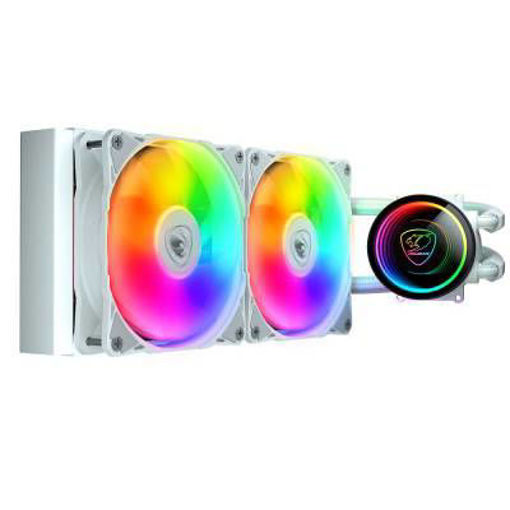 Imagen de WATER COOLER COUGAR  POSEIDON ELITE ARGB 240 WHITE