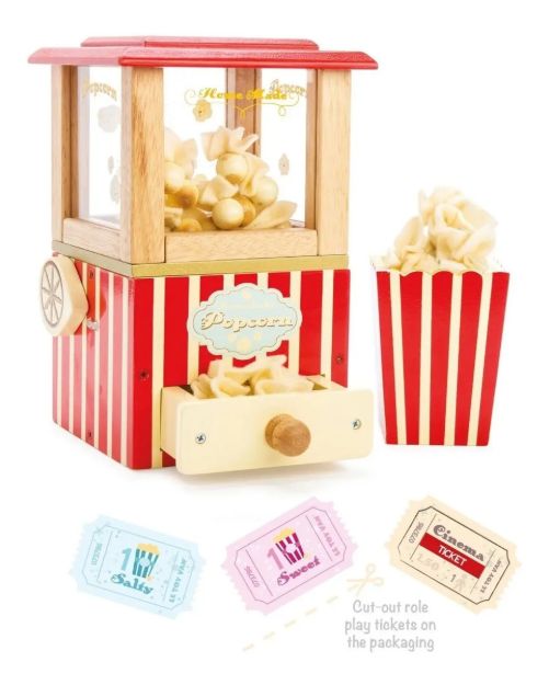 Imagen de Juego Maquina De Pop Vintage Madera Con Asa Niños 3 Años+