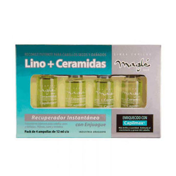 Imagen de Ampolla de Lino + Ceramidas C/enjuague