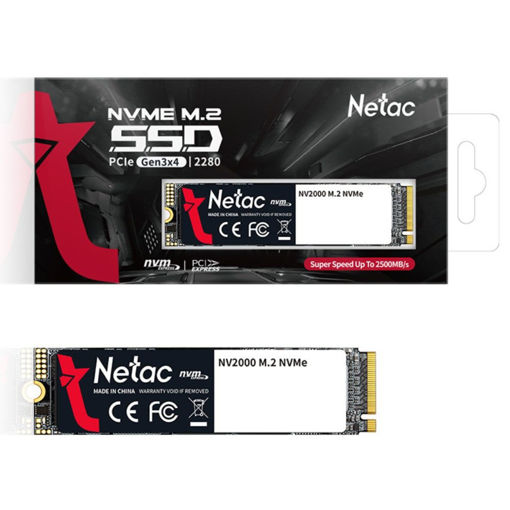 Imagen de DISCO SSD NETAC M.2 NVME 512GB NV2000 NT01NV2000-512-E4X