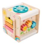 Imagen de Cubo De Actividades Multisensorial Madera Niños 2 Años+