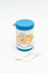 Imagen de Termo Alimentos Bebés Tupper Térmico Viajes Cubiertos Osito