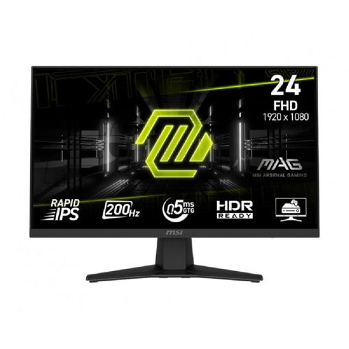 Imagen de MONITOR GAMER MSI MAG 242C 24" FHD 180HZ CURVO