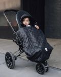 Imagen de Cobertor Abrigado Para Porteo, Coches Y Babysillas 7am Bebes Negro