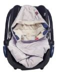 Imagen de Manta Capullo Universal Coches Babysillas Polar Con Capucha 