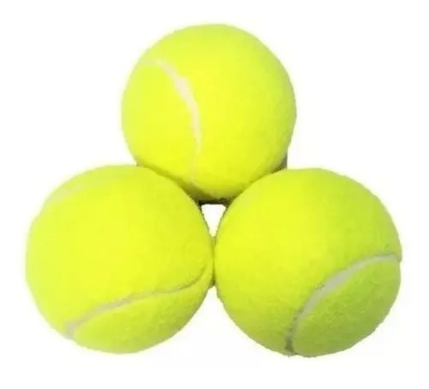 Imagen de Pack X 3 Pelotas De Tenis Entrenamiento Practicas Ejercicios
