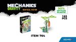 Imagen de Juego Magnético Mechanics Motor Vertical 183 Pc Niño 8 Años+