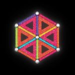 Imagen de Juego Magnético Panels Glitter Geomag 35 Pcs Niños 3 Años+