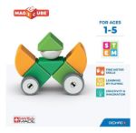 Imagen de Juego De 13 Cubos Magnéticos Magicube Con Ruedas Niño 1 Año+
