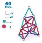 Imagen de Juego Magnético Panels Glitter Geomag 60 Pcs Niños 3 Años+