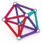 Imagen de Juego Magnético Panels Glitter Geomag 60 Pcs Niños 3 Años+