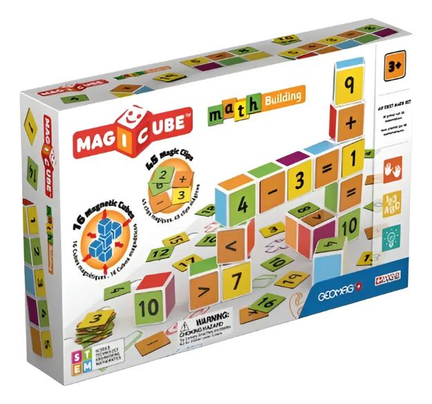 Imagen de Juego Magnético Geomag Números Niños 3 Años+ Matematicas