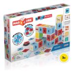 Imagen de Juego De 79 Piezas Cubos Magnéticos Letras Niños 3 Años+