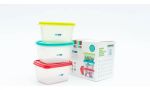 Imagen de Taper Bowls Bebedue Porta Alimentos 400ml Cierre Hermetico