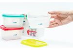 Imagen de Taper Bowls Bebedue Porta Alimentos 400ml Cierre Hermetico