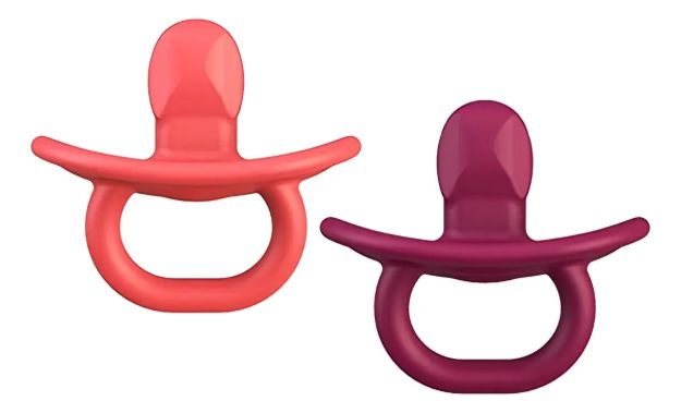 Imagen de Set De 2 Chupetes Silicona Para Bebés Boon