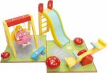 Imagen de Le Toy Van Parque Infantil Madera Con Tobogán Y Hamaca Multicolor
