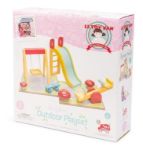 Imagen de Le Toy Van Parque Infantil Madera Con Tobogán Y Hamaca Multicolor