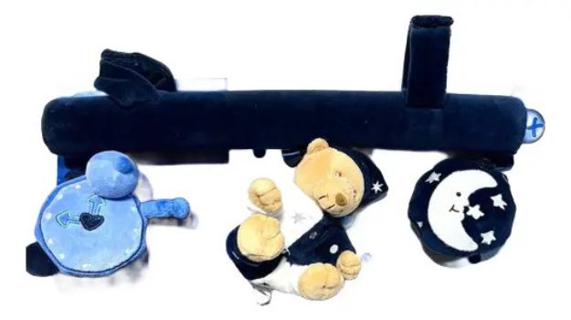 Imagen de Bebedue Teddy Star Barra Para Coches Entretenedor Bebes