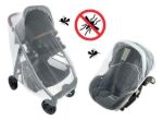 Imagen de Mosquitero Universal Coches Cunas Practicunas Moisés Bebes Blanco