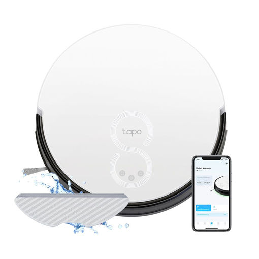 Imagen de ASPIRADORA ROBOT TP-LINK TAPO RV10 CON TRAPEADOR INTELIGENTE WIFI