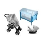 Imagen de Mosquitero Universal Coches Cunas Practicunas Moisés Bebes Blanco