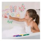 Imagen de Pack X6 Crayones Multicolor Y Esponja Juego Para El Agua 3a+ Multicolor