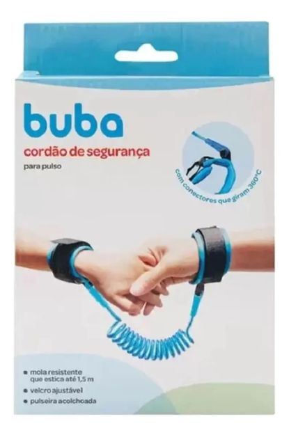 Imagen de Arnés Seguridad De Pulsera Extiende Hasta 1.5 Metros Niños Azul Liso