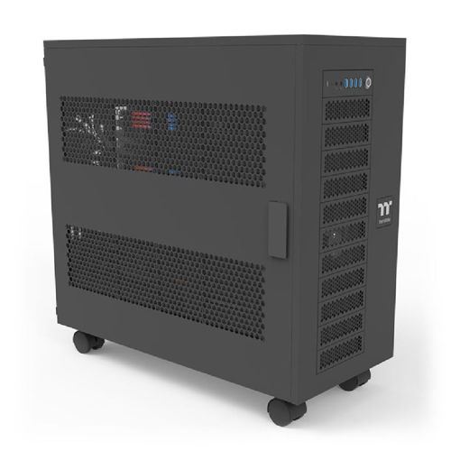Imagen de GABINETE THERMALTAKE AX700 SUPER TOWER NEGRO CA-11B-00F1NN-00