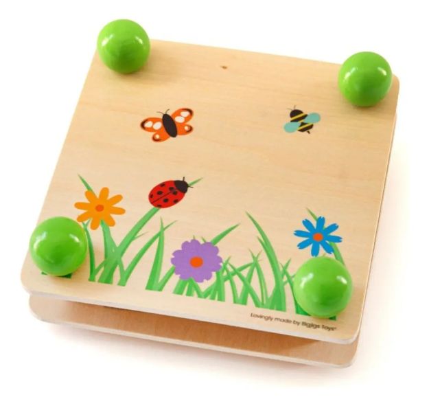 Imagen de Kit Prensa Flores Bigjigs Toys Juguete Madera Niños 3 Años+