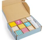 Imagen de Bloques Apilables Números Bebes 6 Meses + Bigjigs Toys 10pc Azul Acero