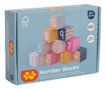 Imagen de Bloques Apilables Números Bebes 6 Meses + Bigjigs Toys 10pc Azul Acero