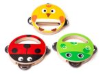 Imagen de Juguete Musical Mini Panderetas Para Bebes 12meses+ Bigjigs  Ranita
