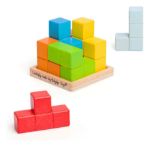 Imagen de Cubo Tetris Multicolor Bigjigs Toys 3+ Años Juego Destreza